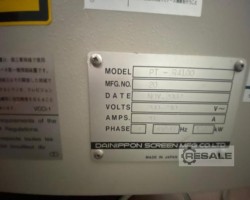 Maschine: SCREEN PT-4100 CTP Systeme