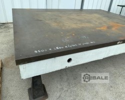 Maschine: MARBLE PLATE STOLLE 3500 x 2500 x 305 mm Montagetische