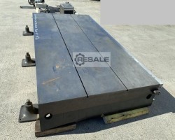 Maschine: STIEFELMAYER 3500 x 1500 x 350 mm Montagetische