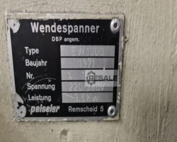 Maschine: PEISELER  Wendespanner