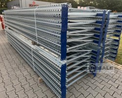 Maschine: BLT ca. 36,30 lfm, H: 450cm, Palettenregale