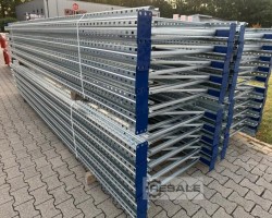 Maschine: BLT ca. 100,16 lfm, H: 450cm, Palettenregale