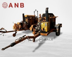 Maschine: BREINING MONO 800 A Asphaltkocher Anhänger