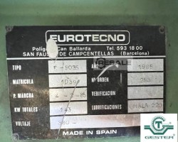 Maschine: EUROTECNO 90 mm Ø 35 L/D Regranulieranlagen