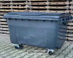 Maschine: SSI SCHäFER Vol. 770 l / black Müllcontainer MGB Müllgroßbehälter