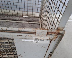 Maschine:  1250x840x970 mm (BxTxH) Stapelbox Gitterkorb Stapelbehälter