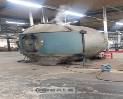 Maschine: CONRAD ENGELKE Steam Autoclave 3m diam. Autoklav