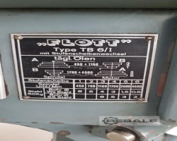 Maschine: FLOTT TB 6 - I Bohrmaschinen
