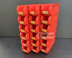 Maschine: SSI SCHäFER LF 511 G ZW red Sichtlagerkisten Stapelkisten