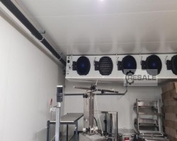 Maschine: KOMA UVD 50 Tiefkühlzelle für 60 Stikkenwagen