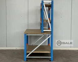 Maschine: STOW Pal Rack NS 1.550mm/2.000mm Packtisch Versandtisch Werktisch Werkbank