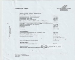 Maschine: HEYLIGENSTEDT KH35 - CNC Plandrehmaschinen