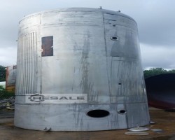 Maschine: SCHOLTEN TANKS R43 Edelstahltank, stehend, Volumen: 43,5 m³