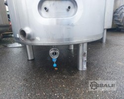 Maschine: SCHOLTEN TANKS R37 Edelstahltank, stehend, Volumen: 1,5 m³