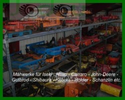 Maschine: JOHN DEERE 1505 Series II - Schell 3000H Frontmäher