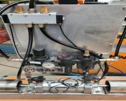 Maschine:   Doppel-Kolbendosierpumpe