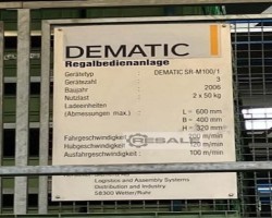 Maschine: SIEMENS AKL Dematic Kistenstellplätze