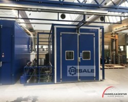 Maschine: HANDELSAGENTUR BENECKE 7 zones Pulverbeschichtung 7 Zonen Vorbehandlung