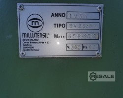 Maschine: MILLUTENSIL BV25/PM Tuschierpressen