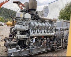Maschine: MTU V12 1937 KVA Notstromgeneratoren