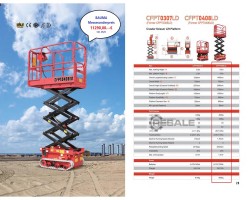 Maschine: CFMG CFPT0710LDS Gelände- Raupenarbeitsbühne MESSESONDERPREIS