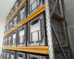 Maschine: STOW MIDIRACK lenght  2.810 mm Weitspannregale  Kistenregal