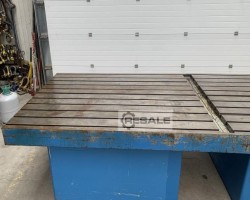 Maschine: CAST IRON BED 3650 x 1370 x 150 mm Montagetische