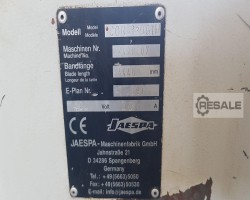 Maschine: JAESPA Concept 330 GTH Gehrungsbandsägemaschinen