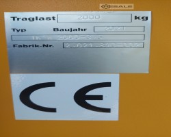 Maschine: TAUCHA-LIFTKET TK-W 2000-3 Wandschwenkkran