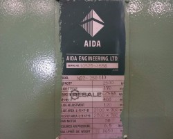 Maschine: AIDA NC1-250 Exzenterpressen