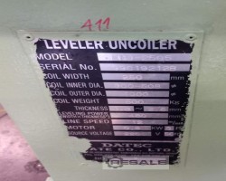 Maschine: DATEC CO., LTD. EMJ-2505 Abwickelhaspeln