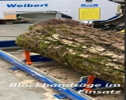 Maschine: WEIBERT BS 750E profi Blockbandsägemaschinen