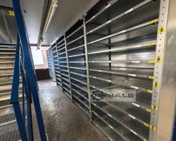 Maschine: SCHULTE LAGERTECHNIK MULTIplus geschossige Fachbodenanlage 215 m²