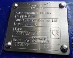 Maschine: ALFA LAVAL SCPP2/130 Drehkolbenpumpen