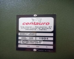 Maschine: CENTAURO SP600 Vertikalbandsägemaschinen