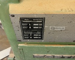 Maschine: MARTIN T 23 Schwenkspindelfräsen