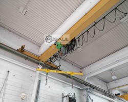 Maschine: STAHL EL-A10-20,410 E Laufkran Hallenkran Brückenkran Kran 1t/20m