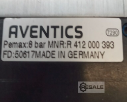 Maschine: BOSCH AVENTICS R412 000 393 Drehmodul Serie RCM-SH