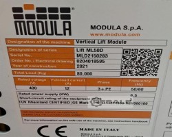 Maschine: MODULA Lift ML 50D Automatisches Vertikales Lagersystem Lagerlift 01