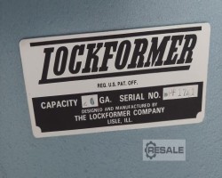 Maschine: LOCKFORMER 20 GA Bördelmaschinen