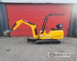 Maschine: JCB 8008 Minibagger