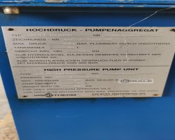 Maschine: VISCOTHERM B/C 11-22 Z/HP Hydraulikaggregat