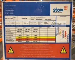 Maschine: STOW 25m Pal Rack 6m height 6 levels Palettenregale