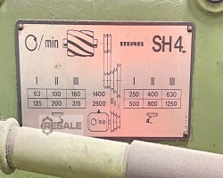 Maschine: STEINEL SH 4 D with FV Vertikalfräsmaschinen