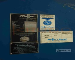 Maschine: MüLLER EPR/RH125ST Exzenterstanzen