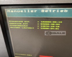 Maschine: ANAYAK Performer 2500 CNC Bettfräsmaschinen