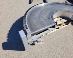 Maschine: TRANSNORM TS 1500 -100 Grad Gurtkurvenförderer