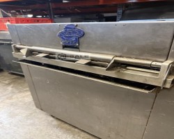 Maschine: KD BäCKEREIMASCHINEN Tubur 600 Blechputzmaschinen