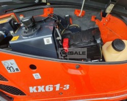 Maschine: KUBOTA KX61-3 4-Zylinder, 24 PS Minibagger