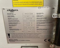 Maschine: RöDERS TEC RXU 1200 Hochgeschwindigkeits-Bearbeitungszentren (HSC)